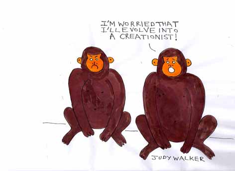Two Monkeys New Humanist 2011