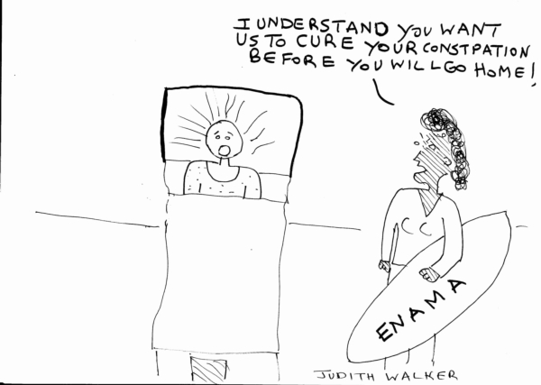 Empathy for the Doctor | Judith Walker - Cartoonist